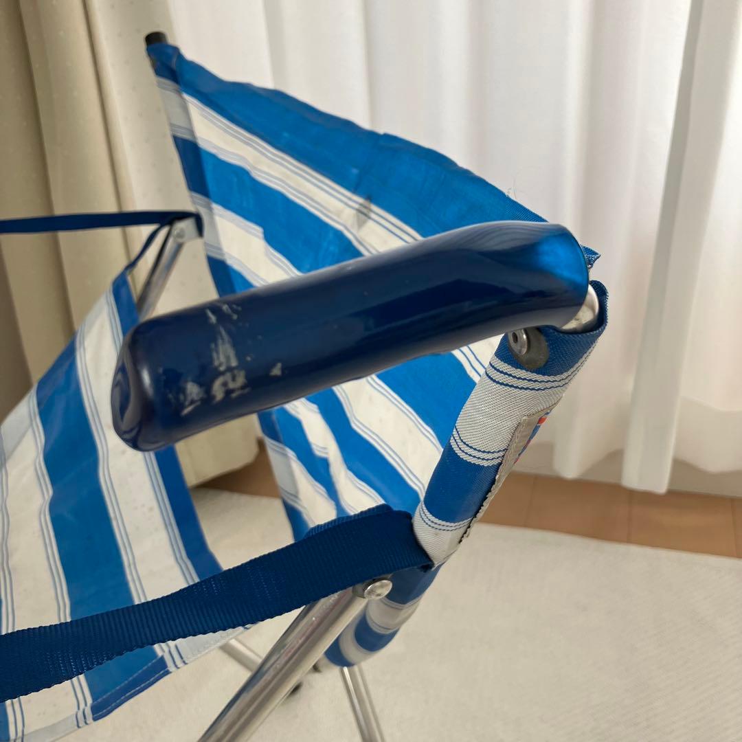 稀少　ガダバウトチェア　マクラーレン　青　初期型　MACLAREN　アンティーク