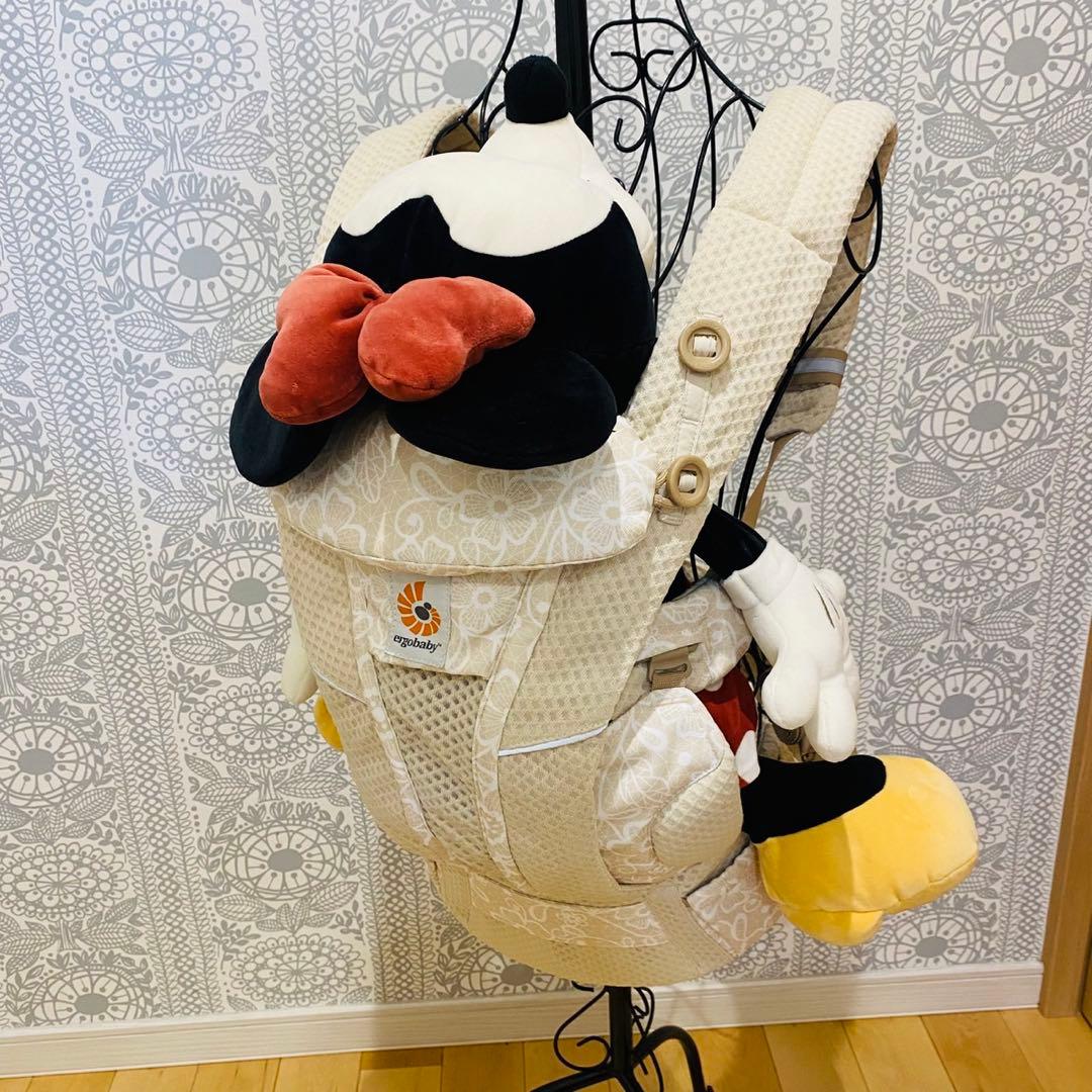 ergobaby抱っこ紐 エルゴベビー オムニ ブリーズ　クリームフラワーレース