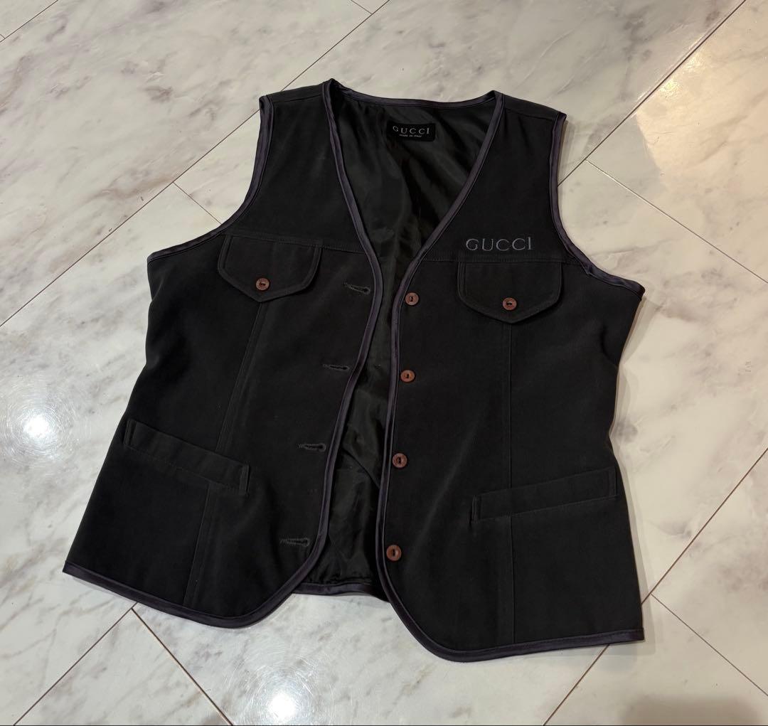 美品‼︎ レア‼︎ GUCCI グッチ ベスト フォード期