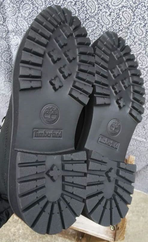 Timberlandティンバーランドヌバックレザーヒールブーツ7W