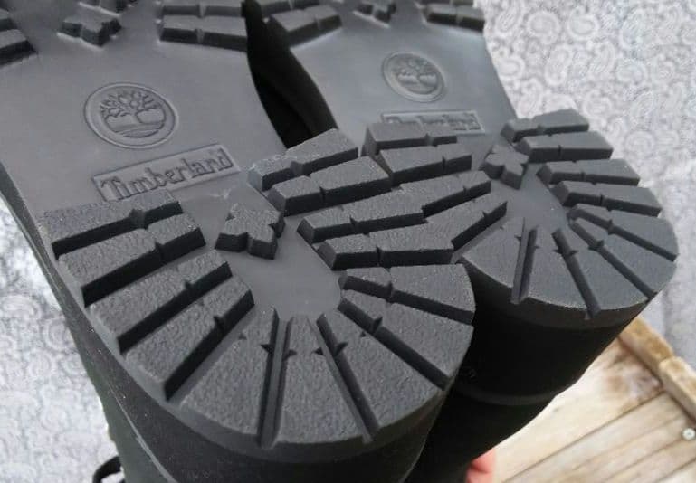 Timberlandティンバーランドヌバックレザーヒールブーツ7W