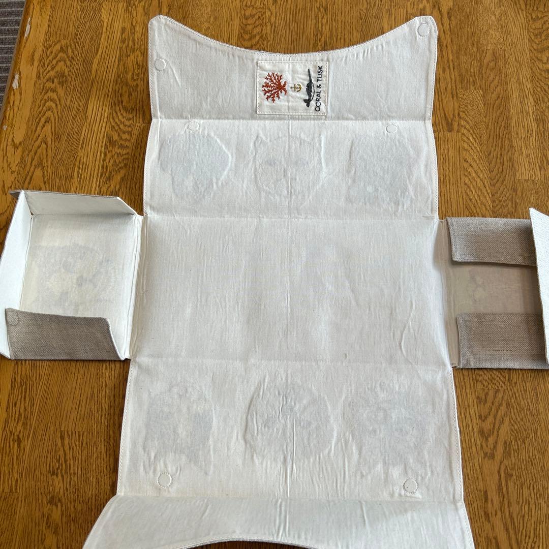 コーラル&タスク Coral&Tusk ティッシュボックスカバー　新品