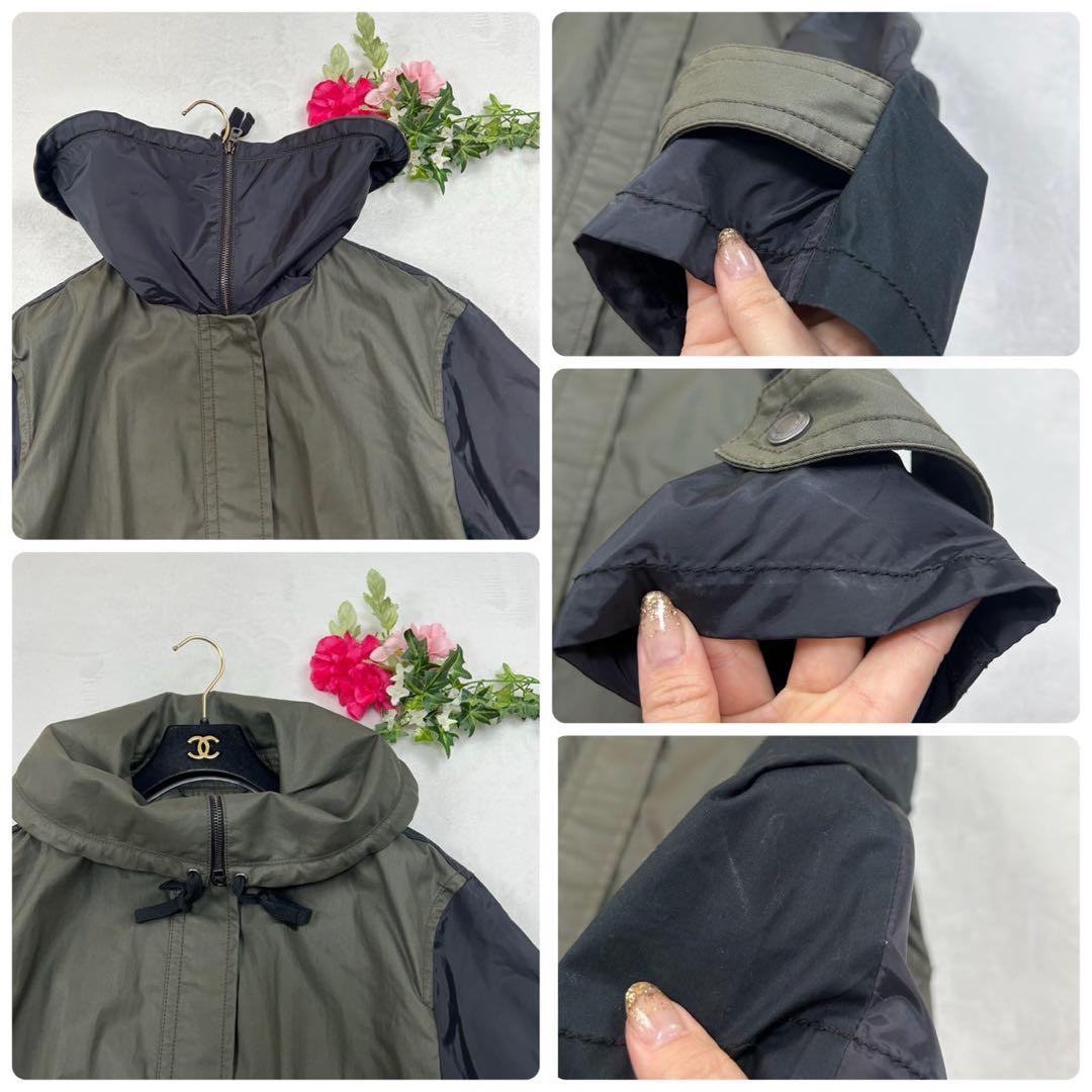 H416 美品 S コーチ 定価77,760円 モッズコート レディース