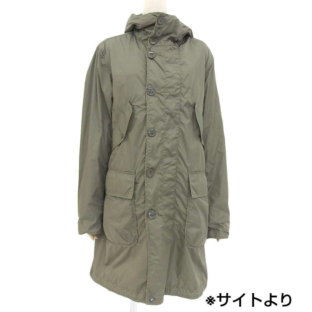 モンクレール 現行軽量 リバーシブル ナイロン フィッシュテール モッズコート