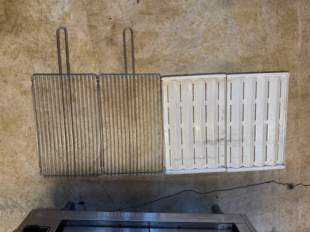 カ*イ様 美品 マルゼン 上火式焼物器 スピードグリラー 赤外線バーナー グリラ