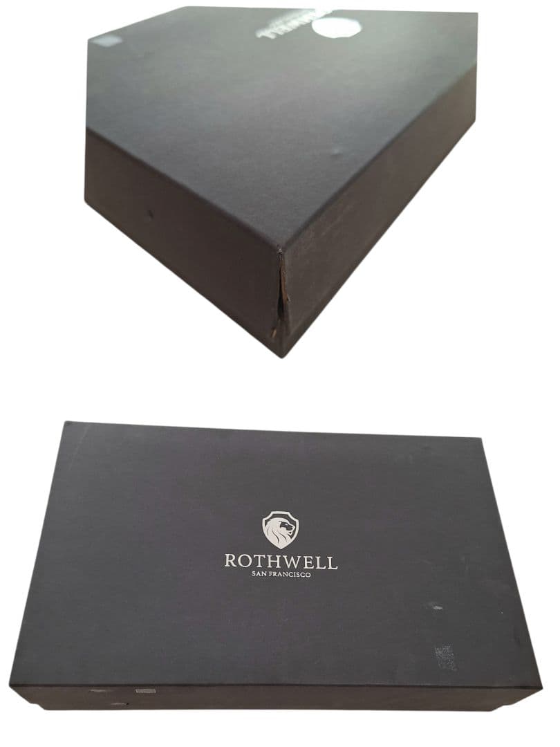 ROTHWELL　腕時計ケース　12スロット　コレクションケース　黒　未使用高級