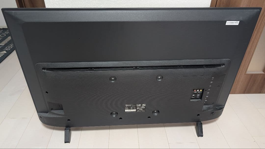 Hisense 43インチ 4K液晶テレビ 2020年製 リモコン付