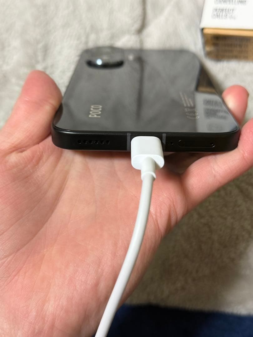 ア*ト様 POCO f7スマートフォン本体 グレー ケース付き