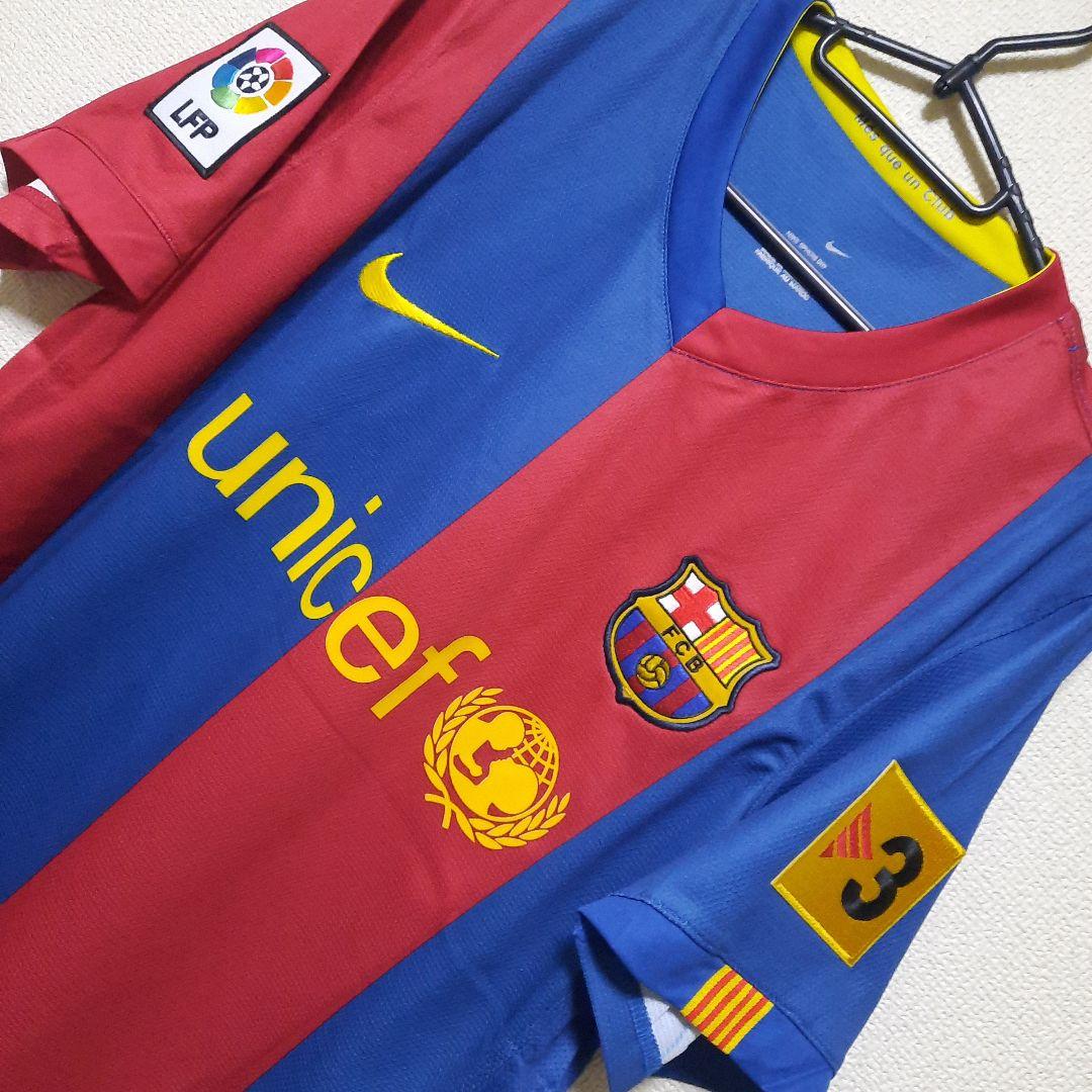 #5プジョルPUYOL 06/07 バルセロナ ホーム ユニフォーム