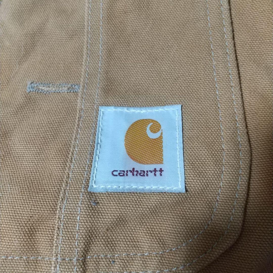 カーハート Carhartt 中綿入り ブラウン キャメル オーバーオール