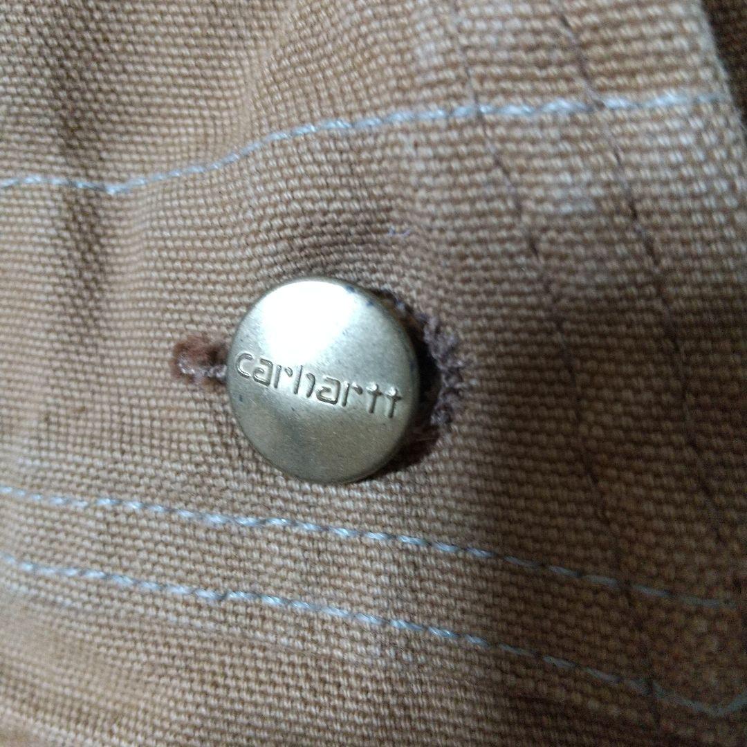 カーハート Carhartt 中綿入り ブラウン キャメル オーバーオール