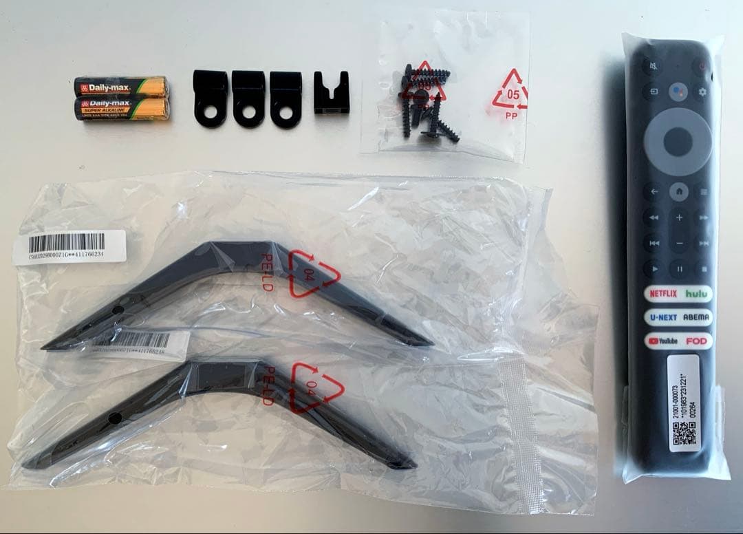 TCL チューナーレスTV 32型