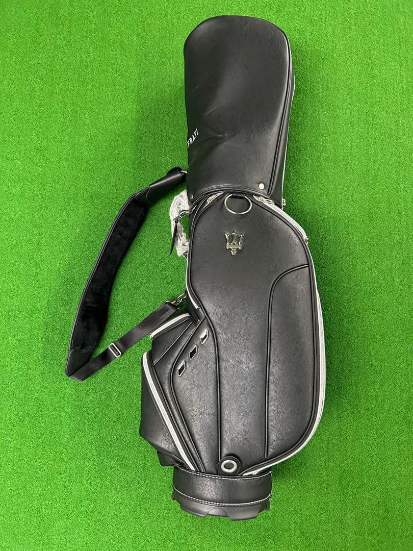 Maserati マセラティ ブラック キャディバッグ　 新品未使用品⭐︎