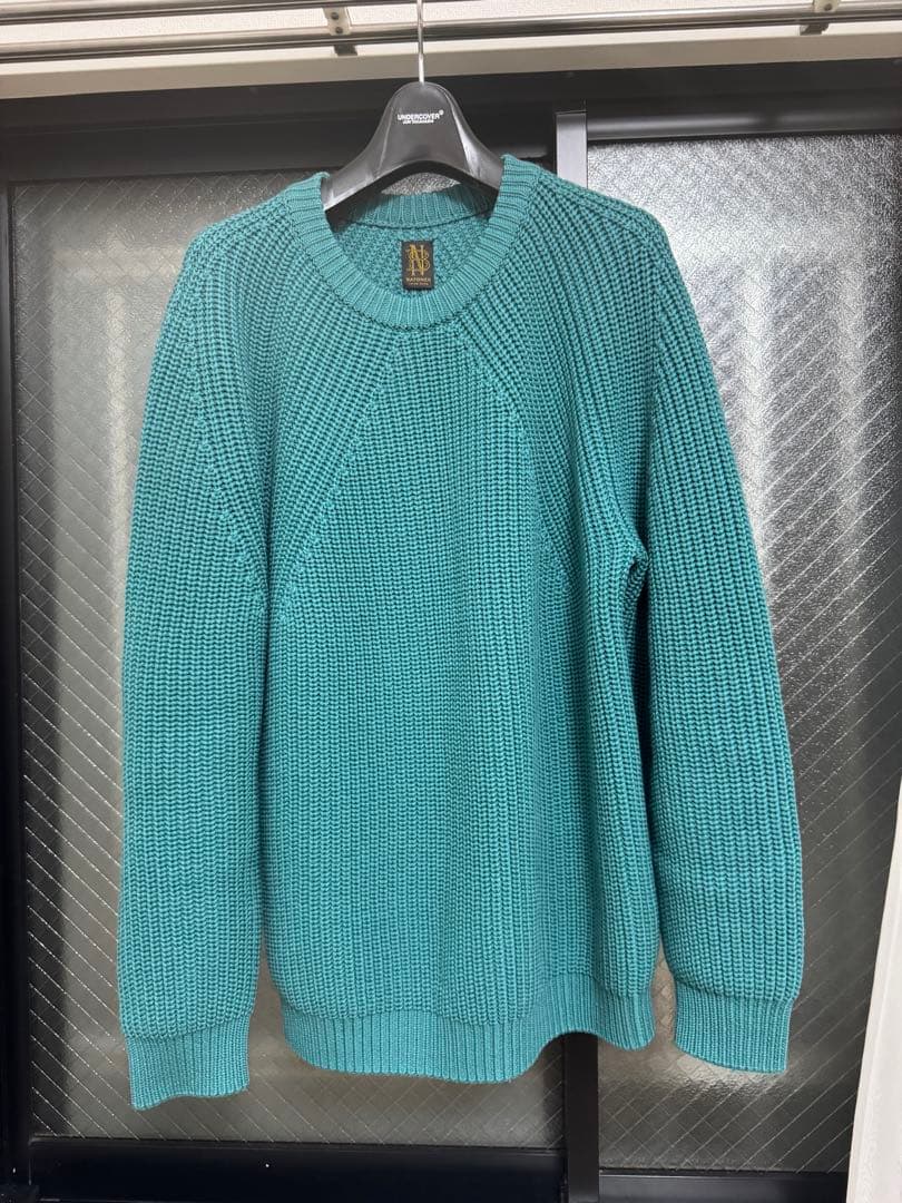 Y*O様 【美品】23AW BATONER シグネチャークルーネック 2 エメラ