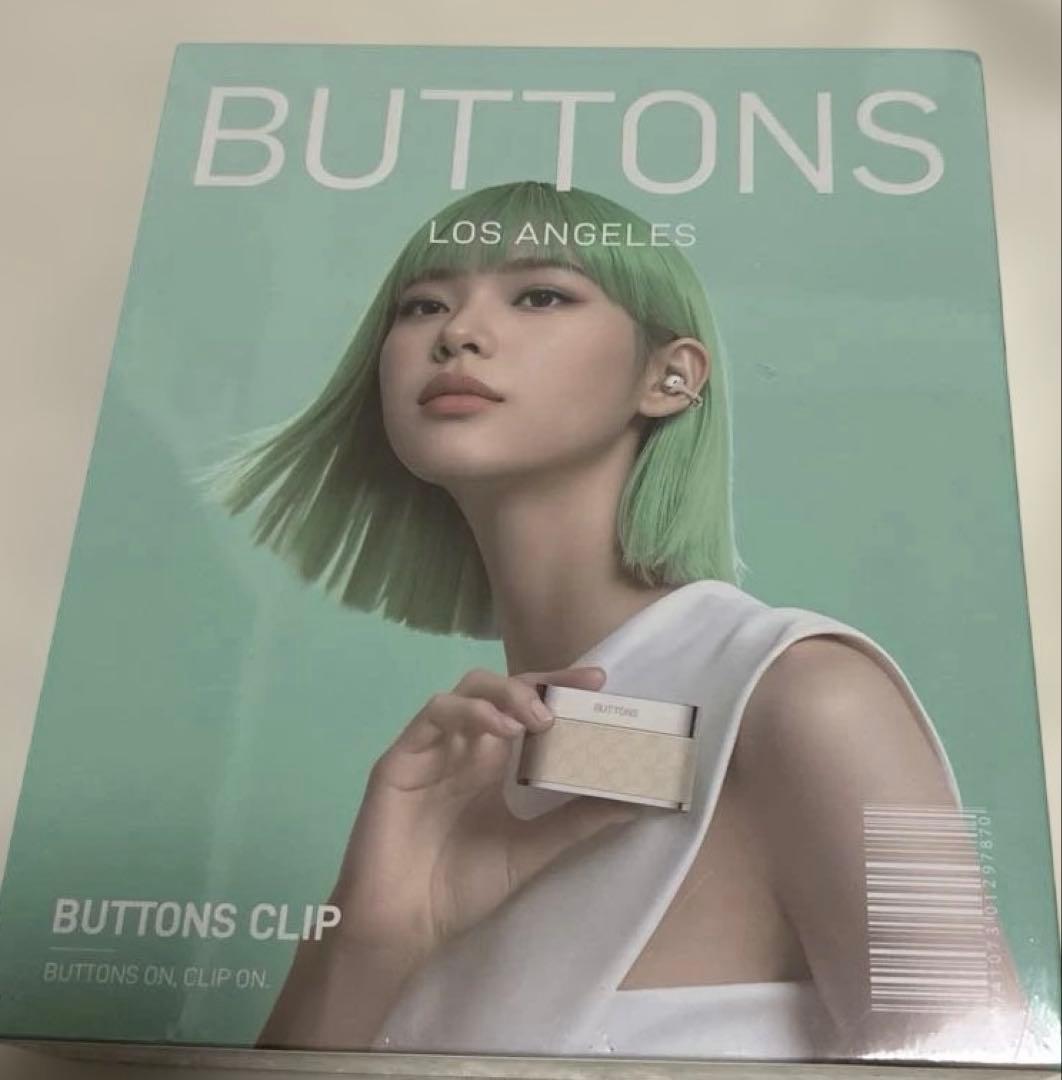 【新品未開封品】BUTTONS CLIP オープンイヤーカフワイヤレスイヤホン