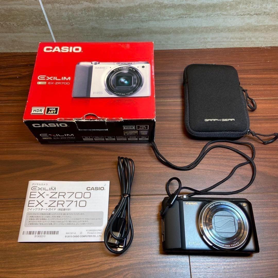 CASIO EXILIM EX-ZR700 デジカメ ほぼ新品 3817