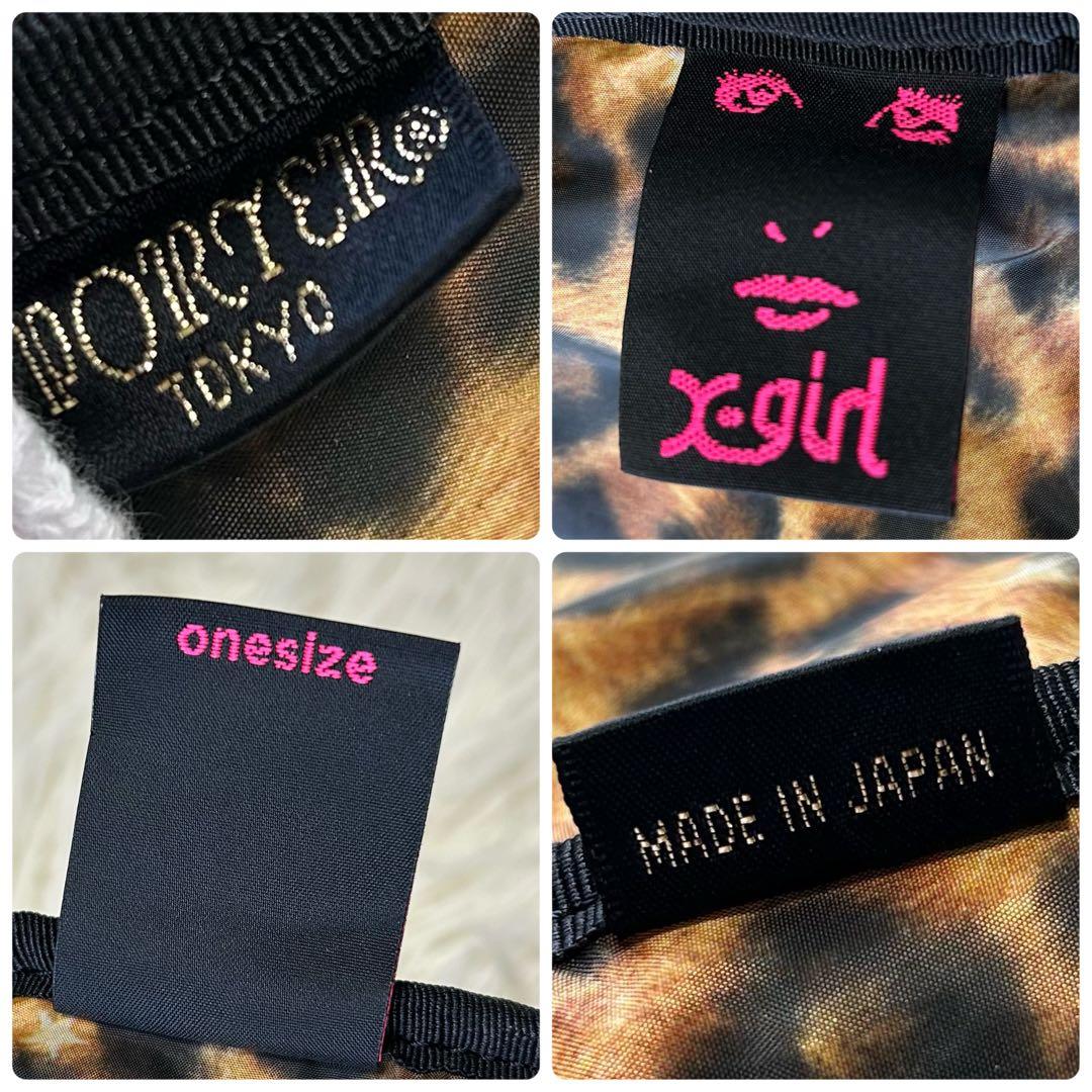 極美品✨PORTER X-girl ウエストバッグ ボディバッグ ナイロン 黒