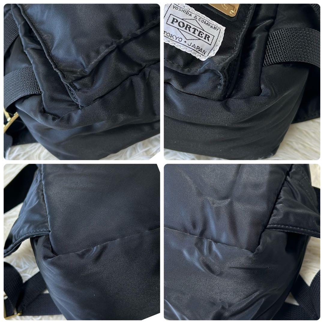 極美品✨PORTER X-girl ウエストバッグ ボディバッグ ナイロン 黒
