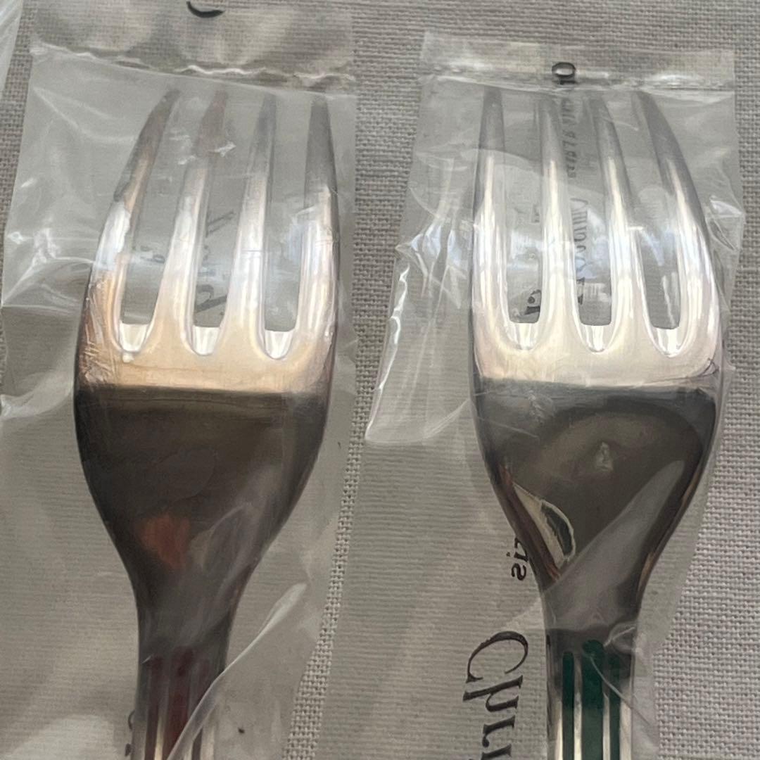 未使用品 クリストフル タリスマン 七宝 ディナーカトラリー スプーン