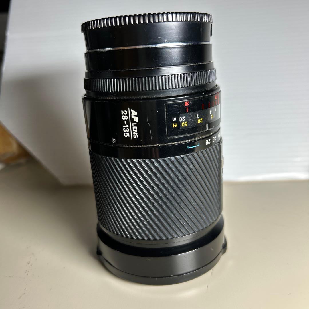 MINOLTA AF REFLEX 500/8レンズ+割れAF28-135無料