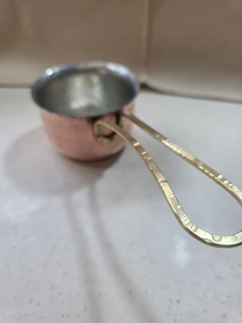 池田晴美　ケトル400ml　ミルクパンSet　銅