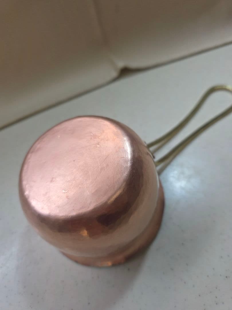 池田晴美　ケトル400ml　ミルクパンSet　銅