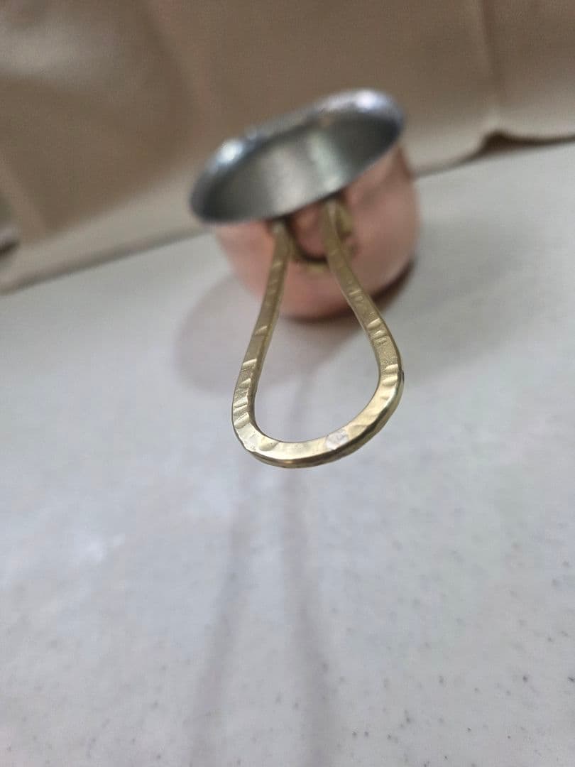 池田晴美　ケトル400ml　ミルクパンSet　銅