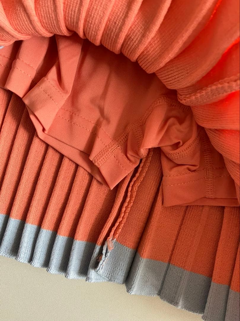 新品タグ付⛳️アディダスゴルフ激カワ　ニット&スカートセット　M