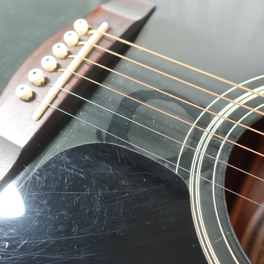 YAMAHA FG-423S BL トップ単板 ギター ブラック ケース付