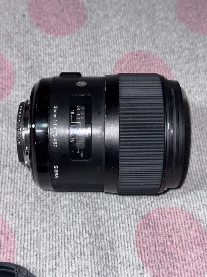 【ジャンク】シグマ Art 35mm F1.4 DG HSM ニコン Fマウント
