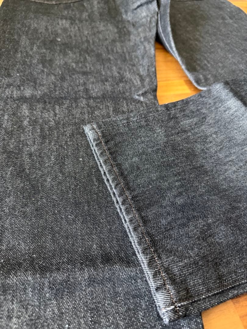 Jeanik × BEAMS F / 別注ブラックデニムジーンズ