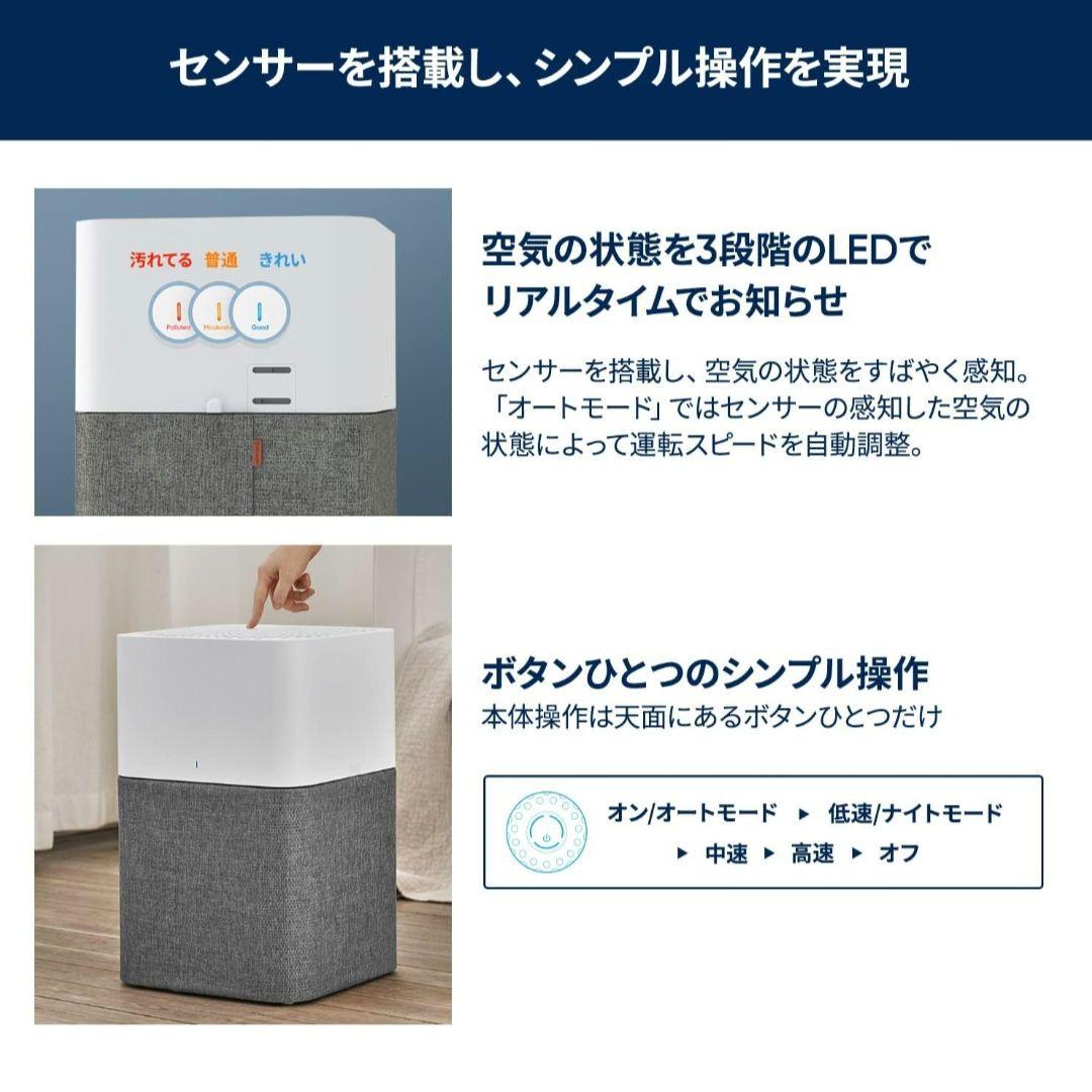ブルーエア Blueair 3610 空気清浄機 44畳 オートモードセンサー