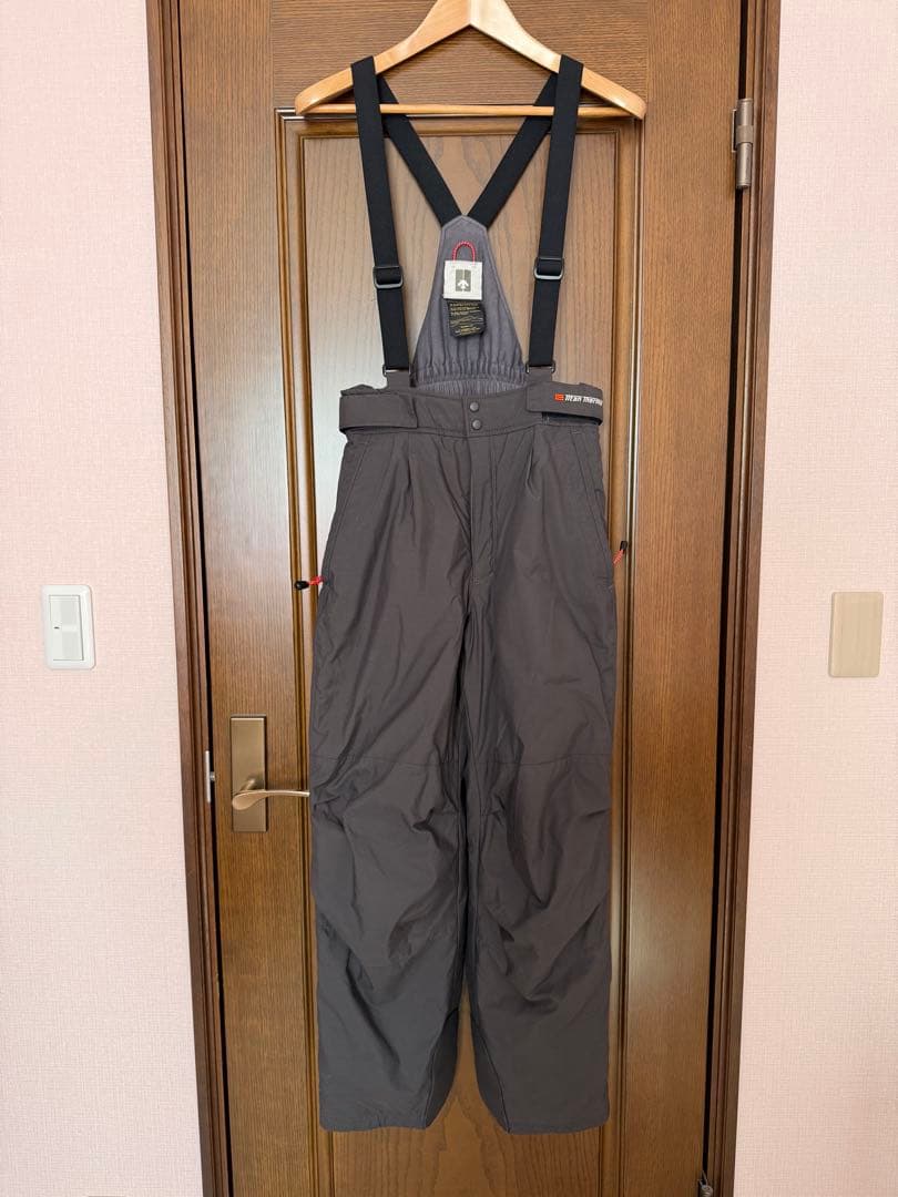 DESCENTE スキーウェアセット (M)赤/グレー