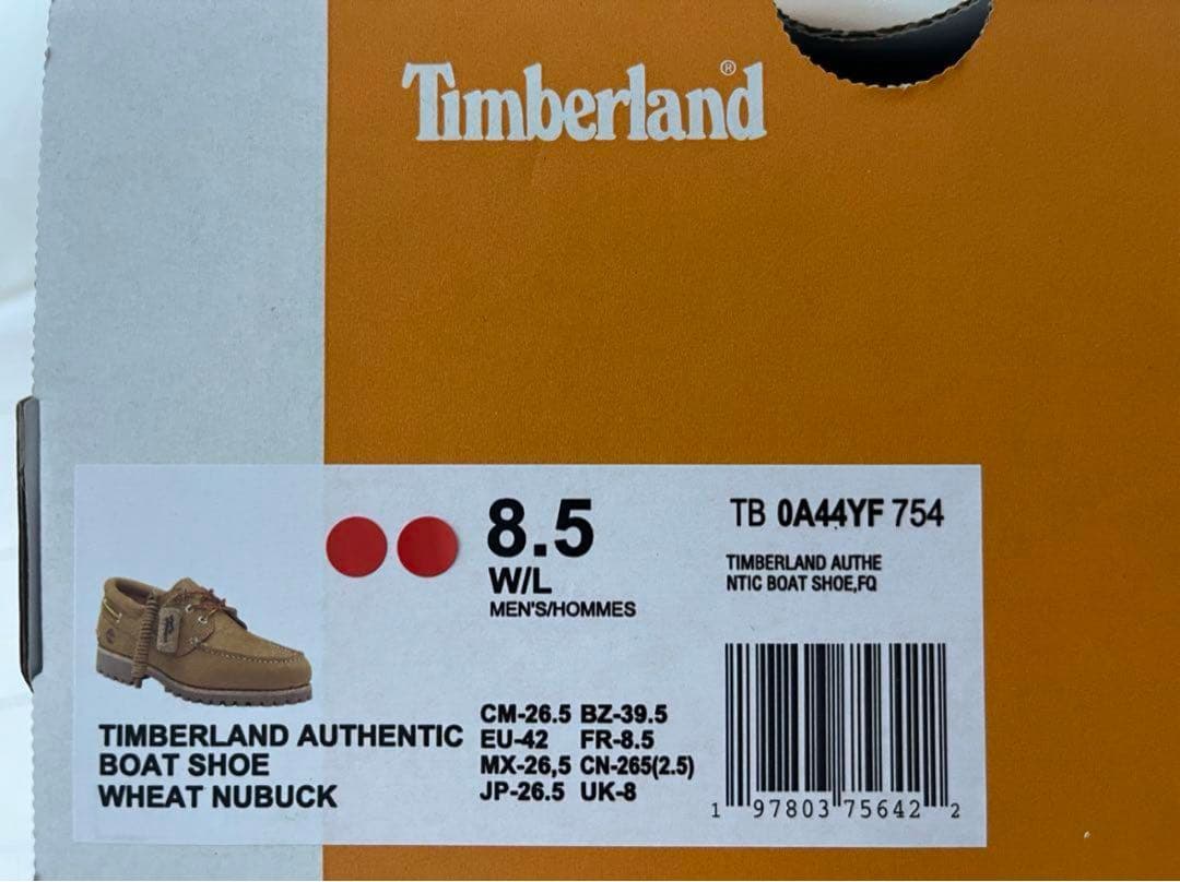 新品未使用 ティンバーランド 3eye AH.H コラボ 長谷川昭雄