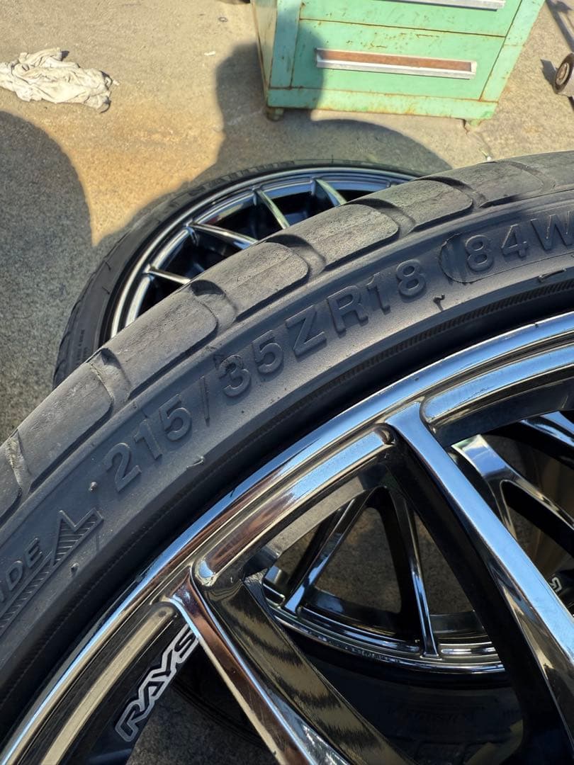 RAYS ホムラ 2×9plus BLACKEDITIONⅢ YNK 18インチ