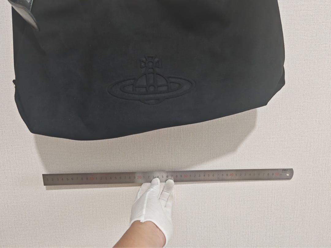 Vivienne Westwood ブラックスエードショルダーバッグボディバッグ