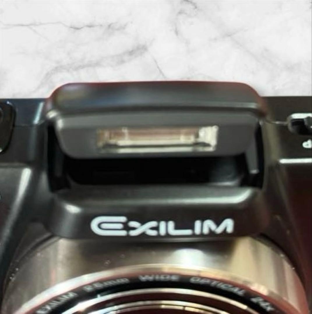 【カシオ】付属品箱付CASIO EXILIM EX-H60/コンデジ/ブラック