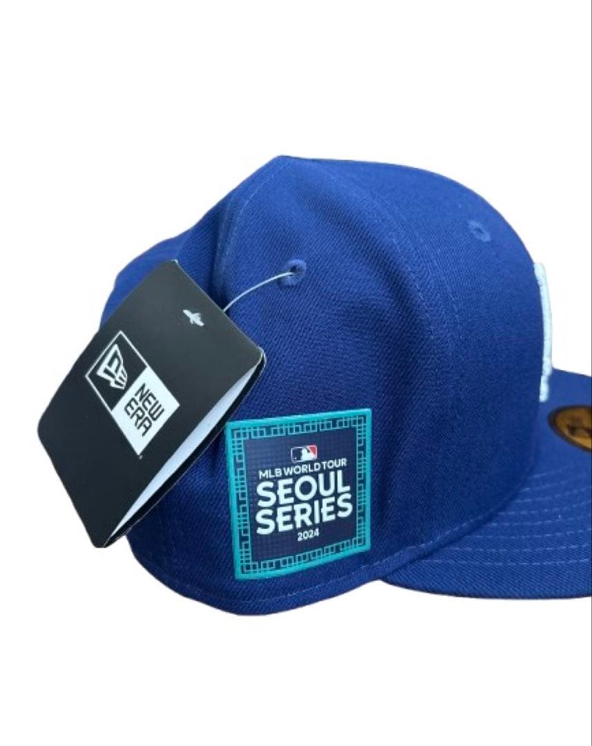 大谷翔平選手着用 NEW ERA ドジャース キャップ 帽子 ブルー 7 1/4