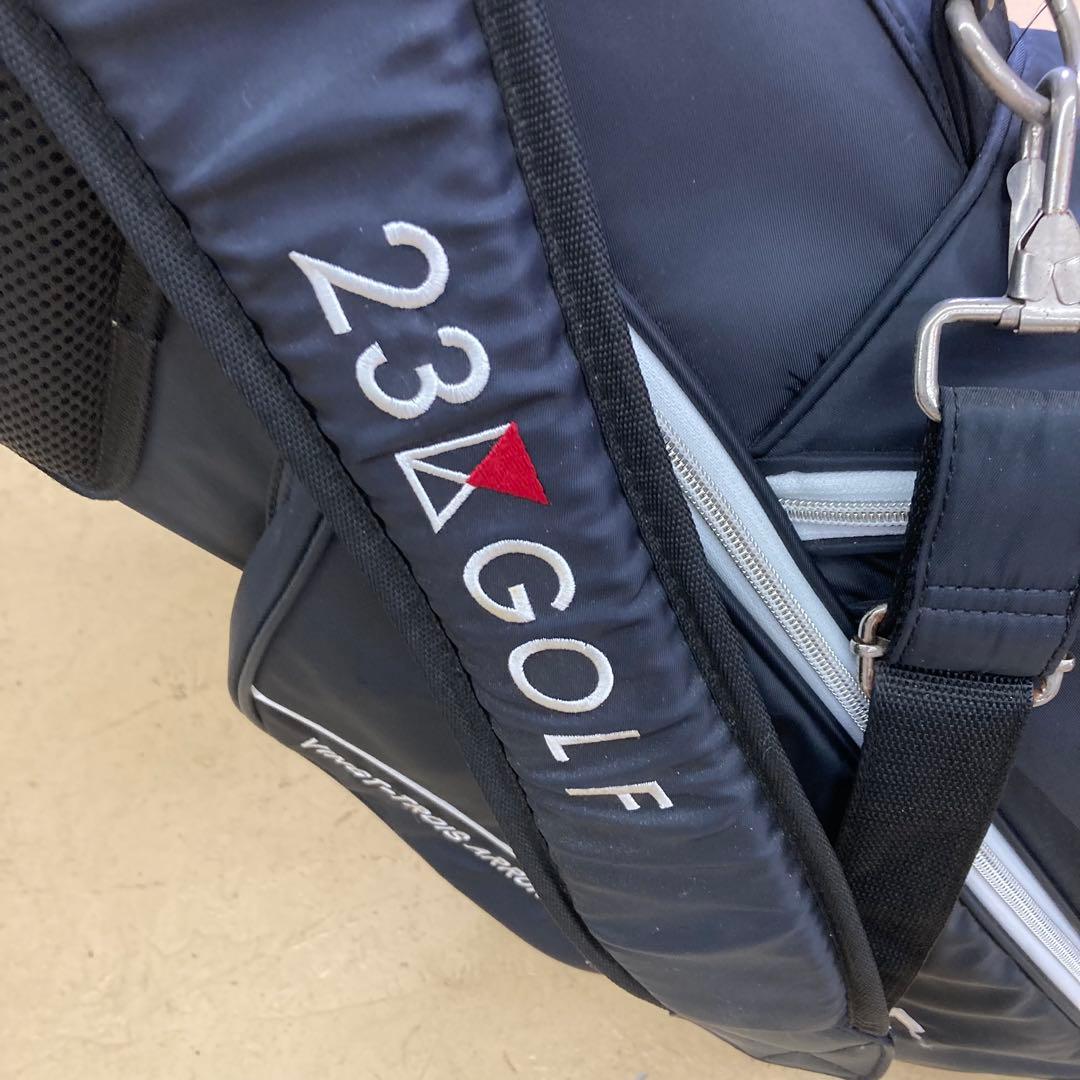 23区　GOLF ネイビー キャディバッグ