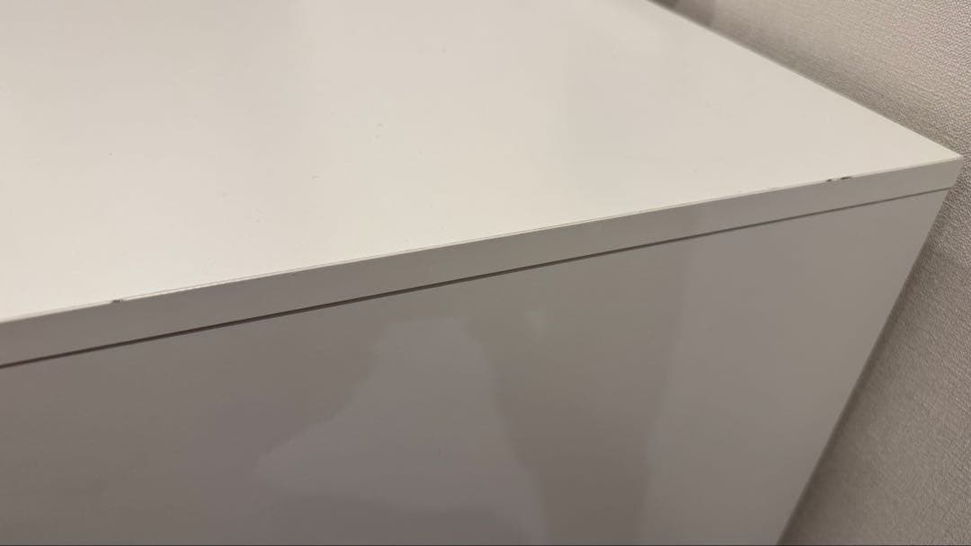 IKEA ブリムネス BRIMNES ホワイト ガラス引き出し付きチェスト