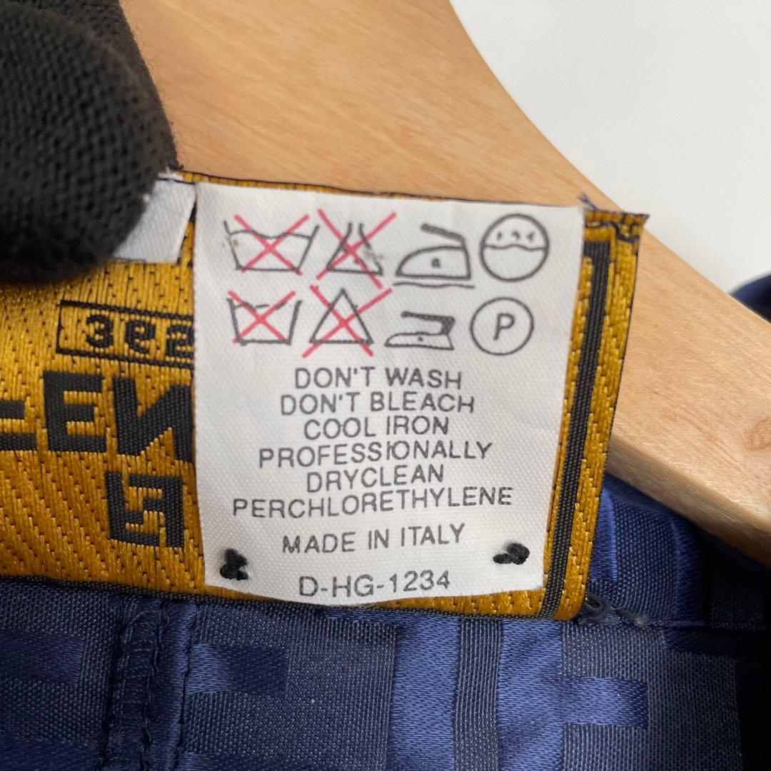 【美品】FENDI フェンディ ロングレインコート ズッカ柄