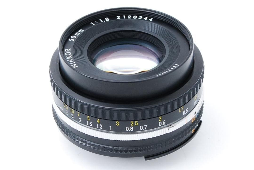 【美品】Nikon Nikkor Ai-s 50mm f1.8 パンケーキ