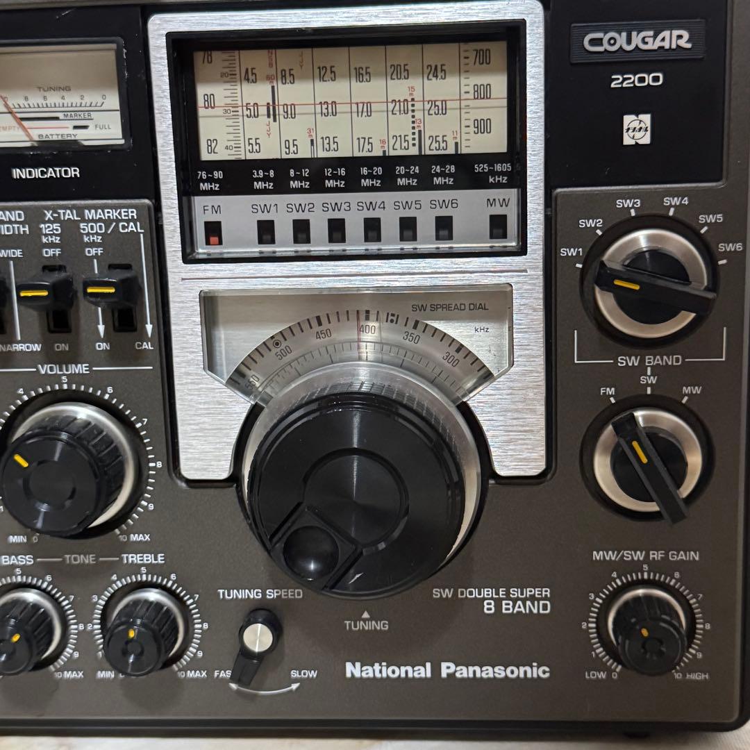 【稀少】National Panasonic Cougar 2200