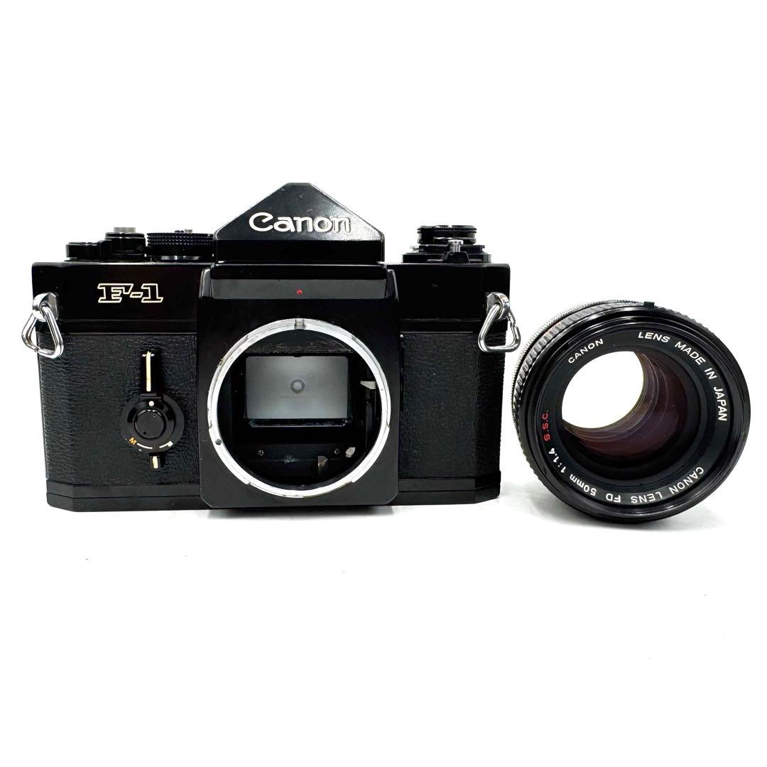 完動品 キャノン CANON F-1 前期 ＋ FD 50mm F1.4