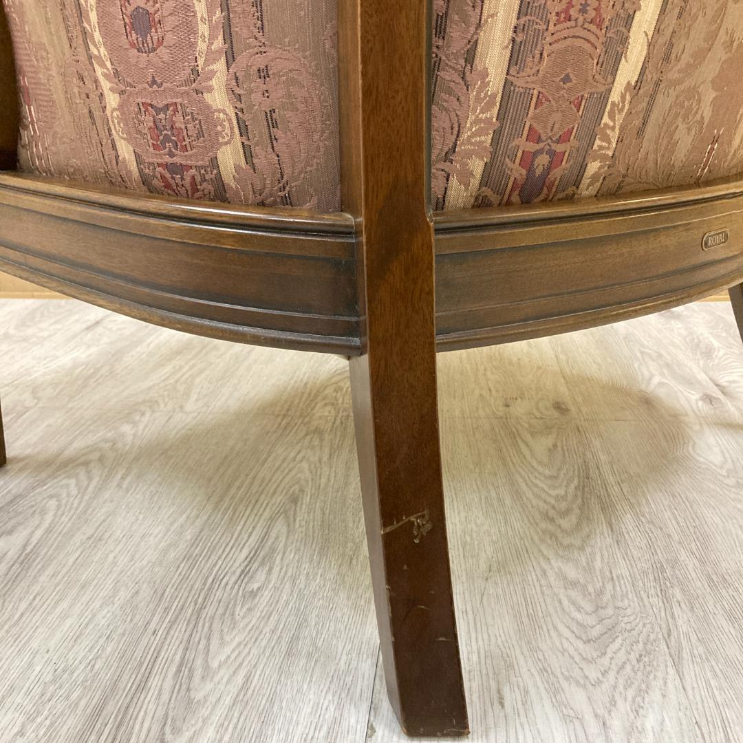 【マルニ】地中海 ロイヤル シャルル アームチェア 1人掛けソファ　椅子　B