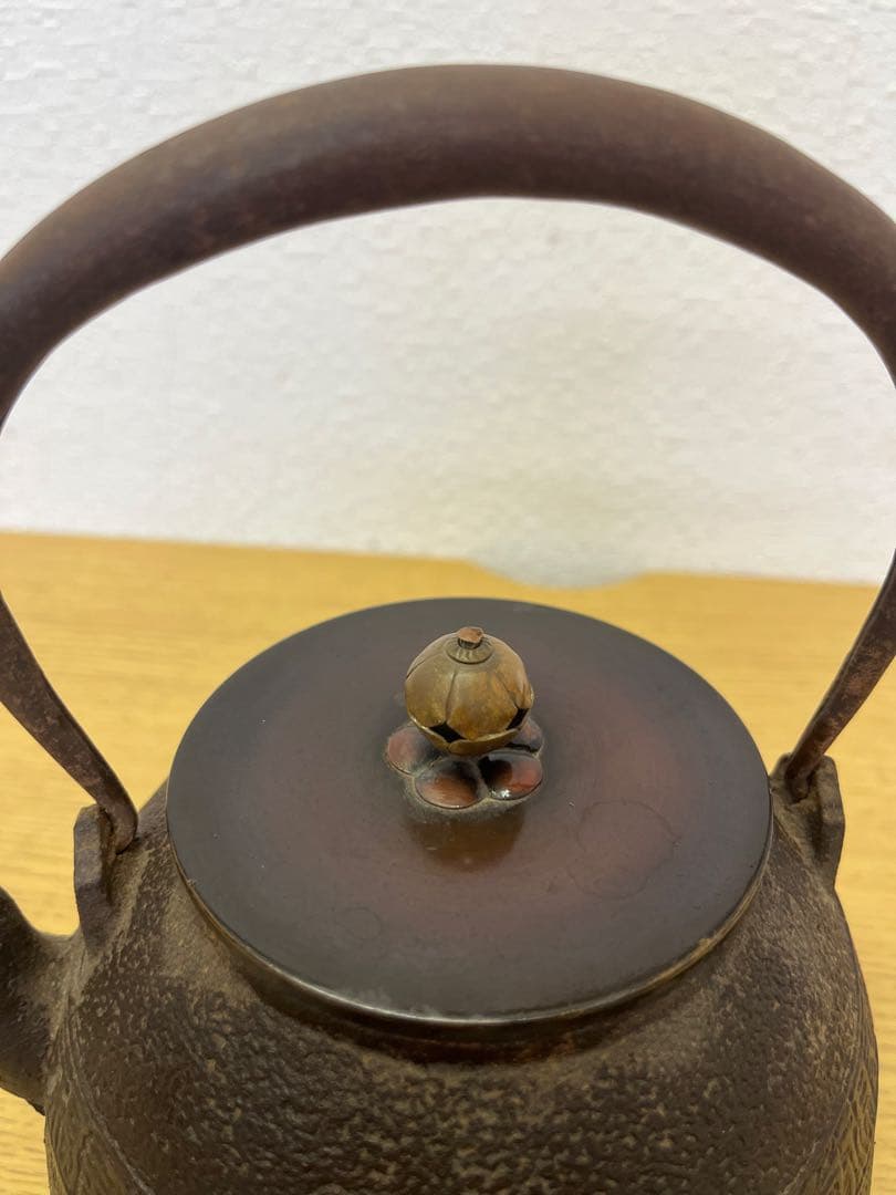 鉄瓶　アンティーク　工芸品　インテリア