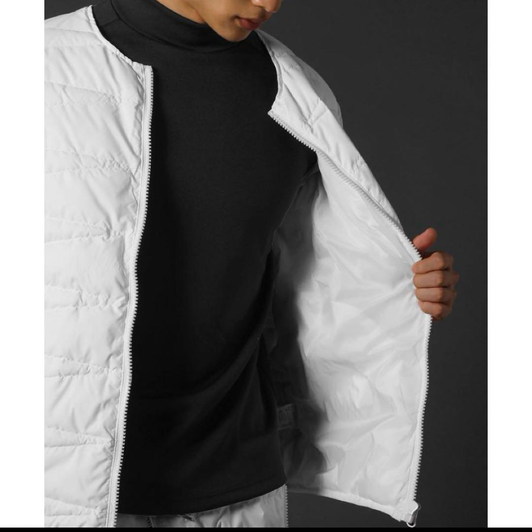 LUXE/R ダウンジャケット ノーカラージャケット ゴルフ