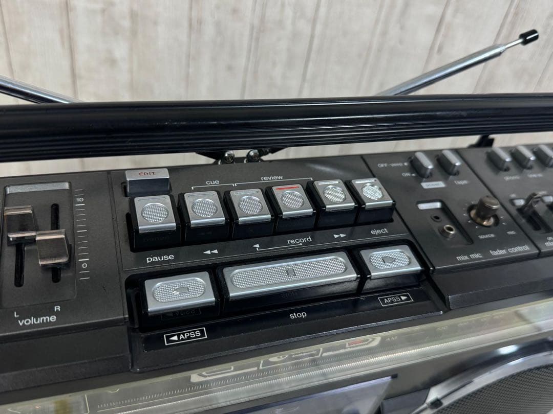 【動作品】SHARP シャープ GF-303 ラジカセ 昭和レトロ名機ラジオ