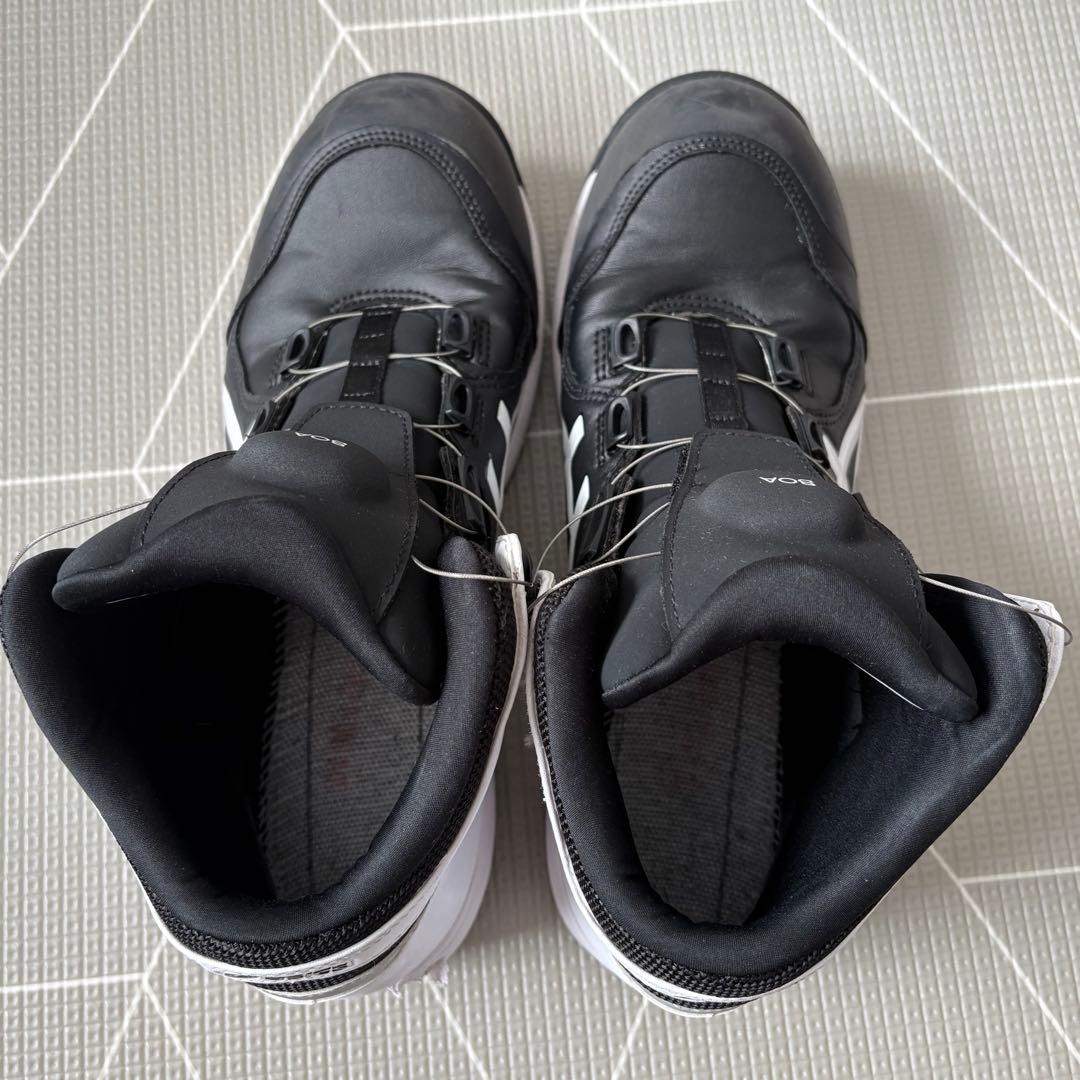アシックス 安全靴 BOA ウィンジョブ ハイカット CP304 ブラック