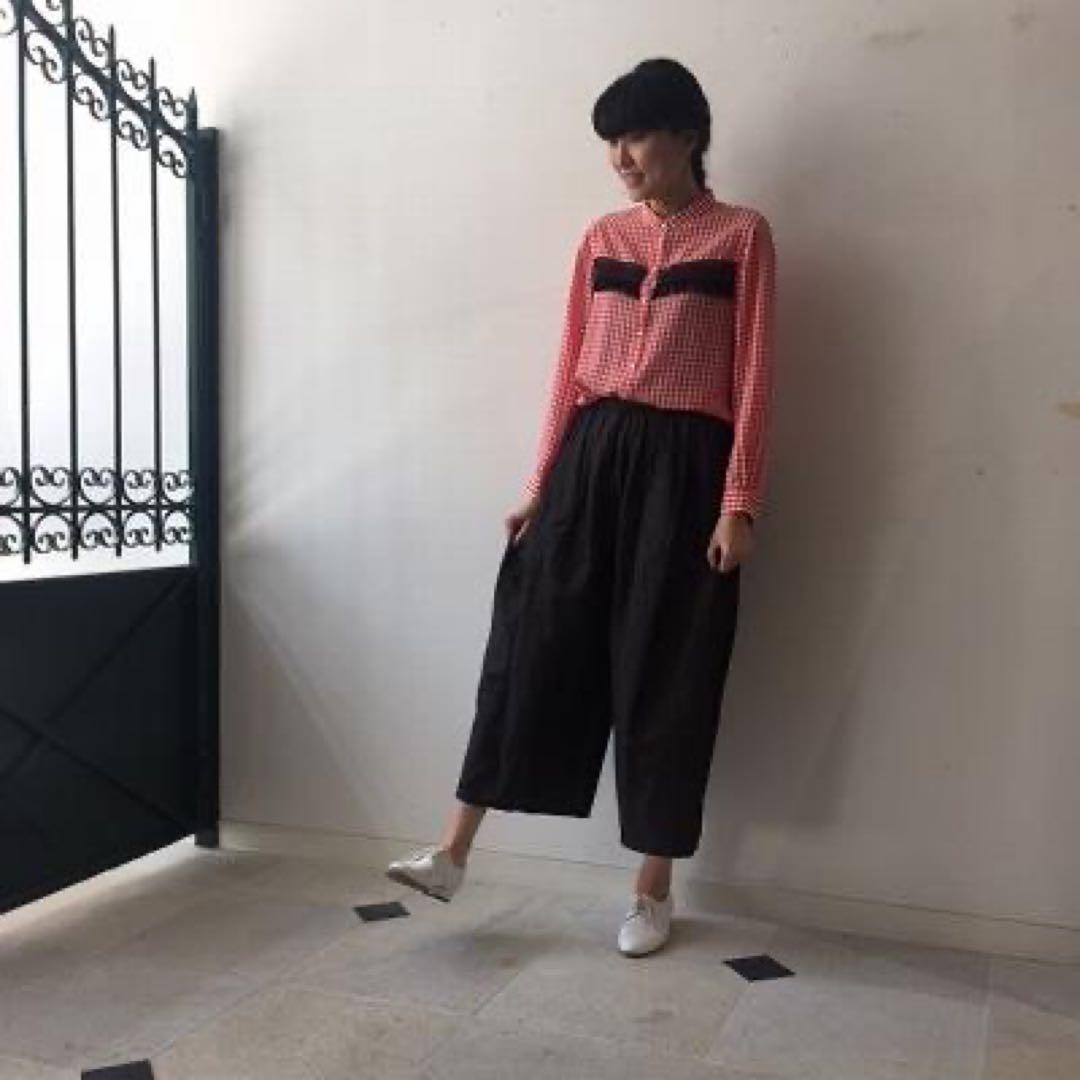 美品 Lisette リゼッタ カティヤ キュロットパンツ コットンリネン